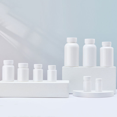 Polyethylene Plastic Pill Containers Vitamin Capsule Packaging Bottle