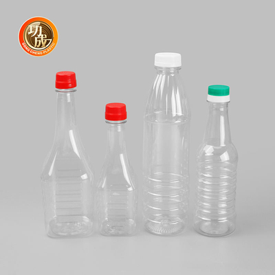 Customized Transparent PET Cooking Oil Plastic Bottle 500ml