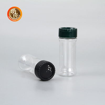 125ml Clear Seasoning Bottles Bulk Spice Jars With Shaker Lids