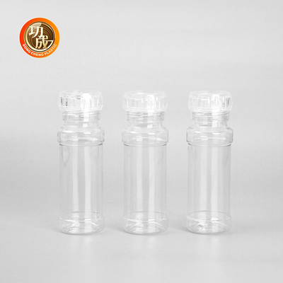 Food Grade Shaker Plastic Spice Bottles 350ml 500ml PET Spice Jars