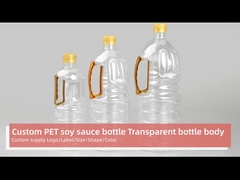PET Transparent Peanut Oil Vegetable Oil Bottle Food Grade