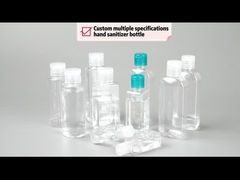 OEM Mini Plastic Sanitizer Bottle PCR PLA Travel Size Hand Sanitizer Bottle With Silicone Holder