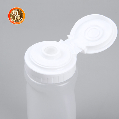 Flip Top Plastic Squeeze Sauce Bottle For Syrup 250ml 500ml
