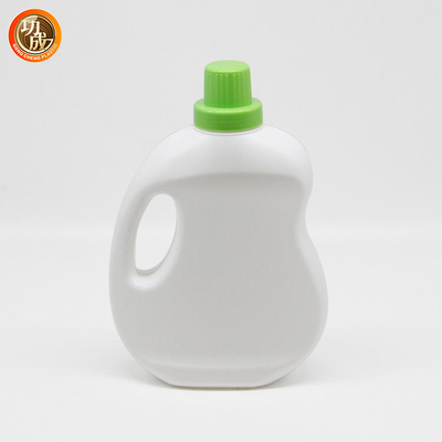 Het lege 1L-HDPE Vloeibare Detergent Embleem van de de Douanegrootte van Flessencontainers