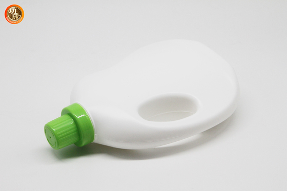 Het lege 1L-HDPE Vloeibare Detergent Embleem van de de Douanegrootte van Flessencontainers