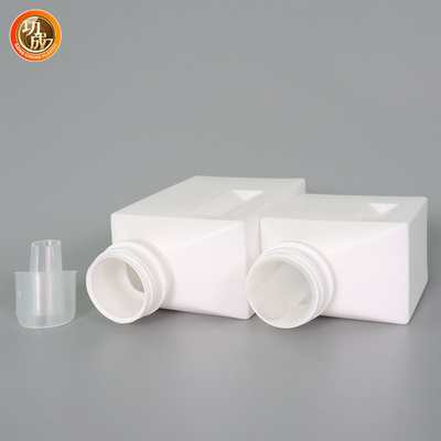 Empty PE Plastic Liquid Laundry Detergent Bottle 1L 2L Refillable