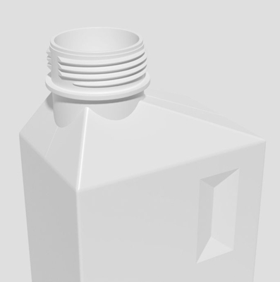 OEM ODM Liquid Detergent Empty Bottle 2L Cleaning Washing Detergent Bottle