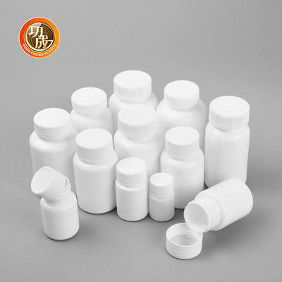 Screw Cap Plastic Custom Pill Bottle 60ml