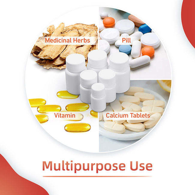 HDPE Plastic Medicine Pill Bottles For Vitamin Supplement