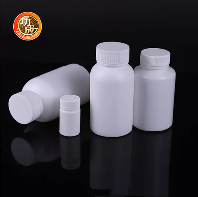 PE Medicine Pill Bottles With Screw Cap 120ml 150ml HDPE Capsule Bottle