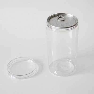 Transparent Wide Mouth Pet Plastic Honey Containers With Lids Food Grade