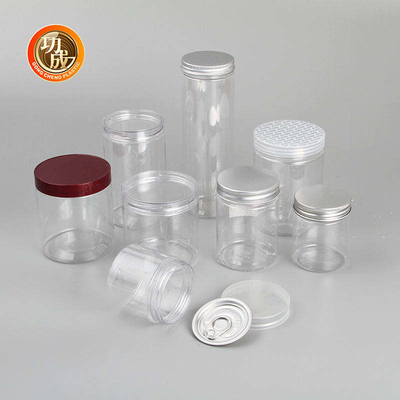 Custom Small Plastic Food Storage Candy Cookie Jar 420ml 500ml 600ml