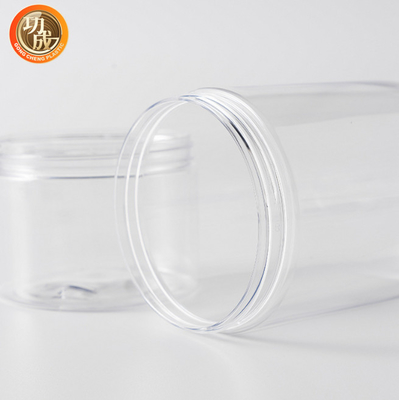 100ml 200ml 300ml Empty Clear Pet Candy Cookie Jar Food Grade