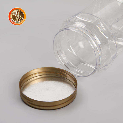 Empty Wide Mouth Plastic Jam Bottle 87mm Round Pet Food Jar