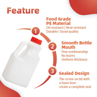 Custom Pe 1000ml 1100ml 1600ml 1900ml 2000ml Plastic Soy Sauce Bottle