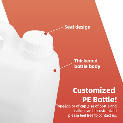 1600ml 2000ml 4300ml 5000ml 6000ml Food Grade Plastic Pe Water Bottle Empty Milk Bottle With Handle