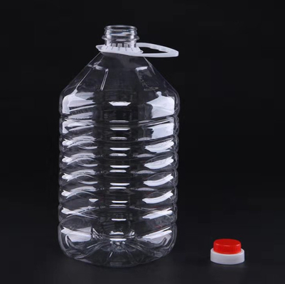 OEM Clear Pet Plastic Condiment Bottles 250ml 500ml 1l Cooking Oil Container Plastic