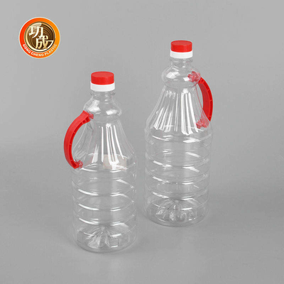 Custom Clear Plastic Condiment Bottles 1680ml Peanut Oil Bottle