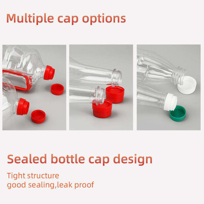 Leak Proof Plastic Condiment Bottles 760ml Edible Oil PET Bottles