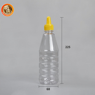 Leak Proof Plastic Squeeze Sauce Bottle PET Tomato Ketchup Squeeze Bottle