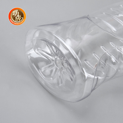 PET Plastic Squeeze Sauce Bottles With Lid Flip Top Food Grade
