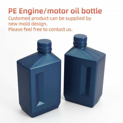 Smooth Surface Engine Oil Canister 500Ml HDPE Empty Oil Containers