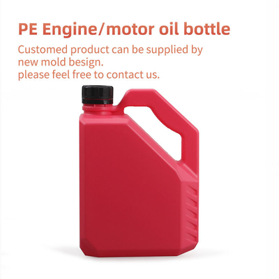 1000ml 2000ml PE Engine Oil Bottle Screw Cap Plastic Petrol Bottle