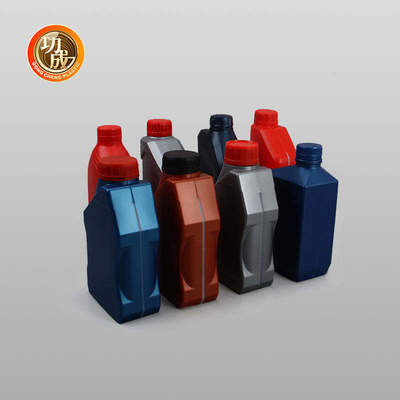 ขวดบรรจุภัณฑ์น้ำมันเครื่อง HDPE เปล่า 1 ลิตร ภาชนะบรรจุน้ำมันเครื่องพลาสติก