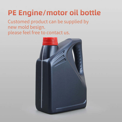 Custom Empty HDPE 2 liter engine oil container motor oil bottle