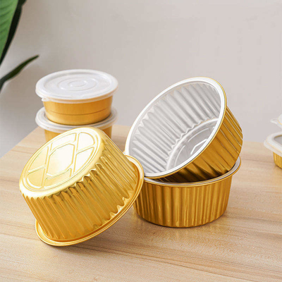 Rectangular Customize Packing Boxes Takeout Trays Disposable Aluminum Lunch Box