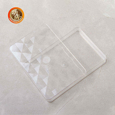 Rectangular Food Customize Packing Boxes PET Biscuits Candy Storage Box
