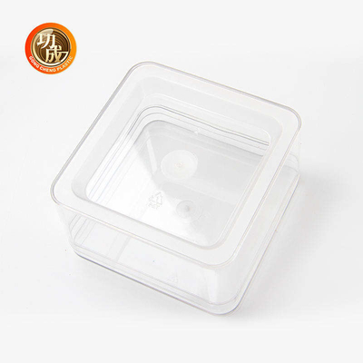 Transparent PET Customize Packing Boxes Plastic Food Storage Boxes