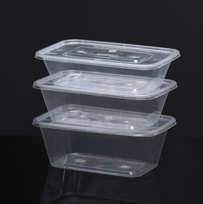 Food Grade Customize Packing Boxes Disposable Portable Food Takeaway Containers