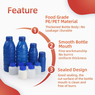 100ml 200ml PE Empty Pesticide Bottle Fertilizer For Chemical Liquid