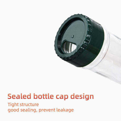 Empty Clear Plastic Spice Bottles 100Ml 250Ml PET Salt Shaker Seasoning Jars Bulk