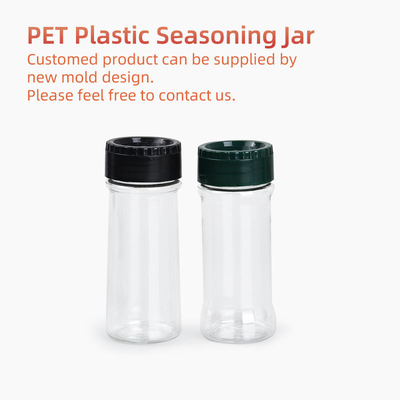 125ml Clear Seasoning Bottles Bulk Spice Jars With Shaker Lids