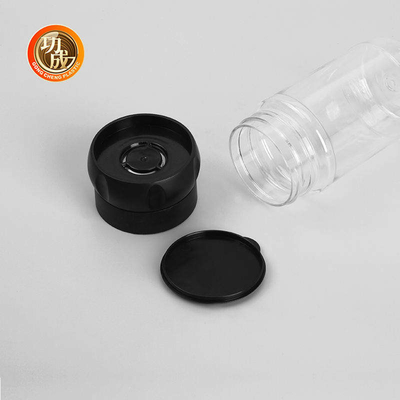 Food Grade Plastic Seasoning Bottles PET Pepper Spice Grinder Bottle