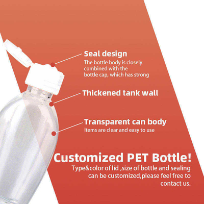 30ML Custom Pocket Plastic Sanitizer Bottle Hand Sanitizer Bottle Keychain