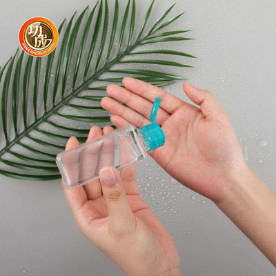 30ML Custom Pocket Plastic Sanitizer Bottle Hand Sanitizer Bottle Keychain