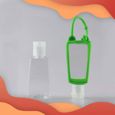 Portable Plastic Sanitizer Bottle 10ML 20ML 30ML hand gel bottle holder