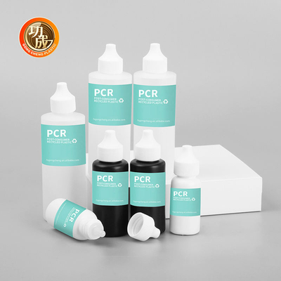 50ml Plastic E Liquid Bottle Hair Oil Squeeze Applicator Packaging Bottle With Twist Open Dispensing Cap
