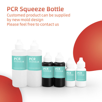 50ml Plastic E Liquid Bottle Hair Oil Squeeze Applicator Packaging Bottle With Twist Open Dispensing Cap