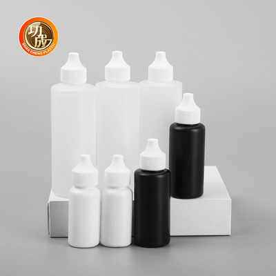 Eye Drop Clear Plastic Bottle Hdpe Medicine Liquid Dropper Bottle