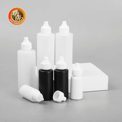 Pe Plastic Squeeze Bottles 120Ml Soft Hair Oil Dye Sauce Twist Open Dispensing Cap Applicator