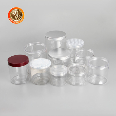 OEM Candy Cookie Jar 160ml 200ml Plastic Honey Tea Food Jars