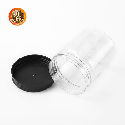 250g Empty Salt Shaker Plastic Spice Bottle Jars With Label For Packaging