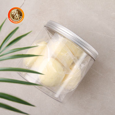 Customized Food Grade Pet Clear Plastic Jar With Lid 850ml
