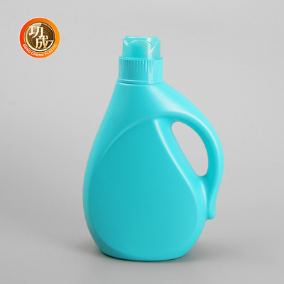 Leak proof Recyclable PE Liquid Detergent Empty Bottle With Screw Cap