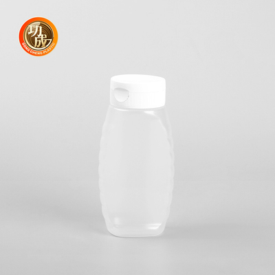 Custom Plastic Squeeze Sauce Bottle 300ml 500ml 1000ml  For Seasonings Condiments