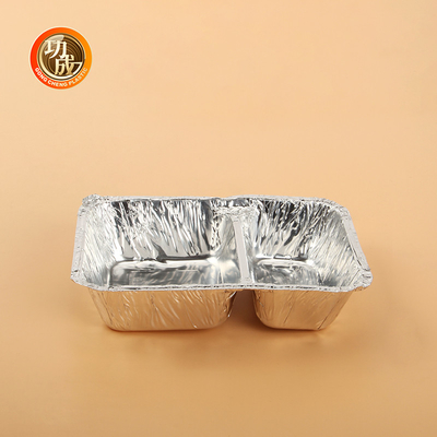 Custom Logo Printed Food Package Boxes Rectangular Shape Silver Foil Lid By Sea/By Air/By Express